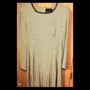 Exclusive! Anthony Mark Hankins Tweed Print Dress